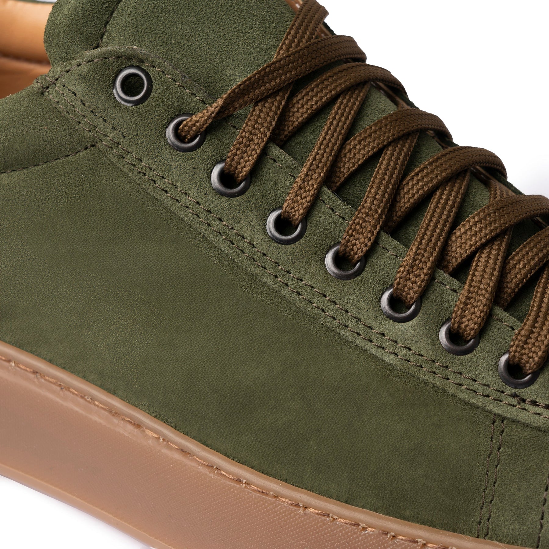 Sneakers basse Uomo in Camoscio Smith