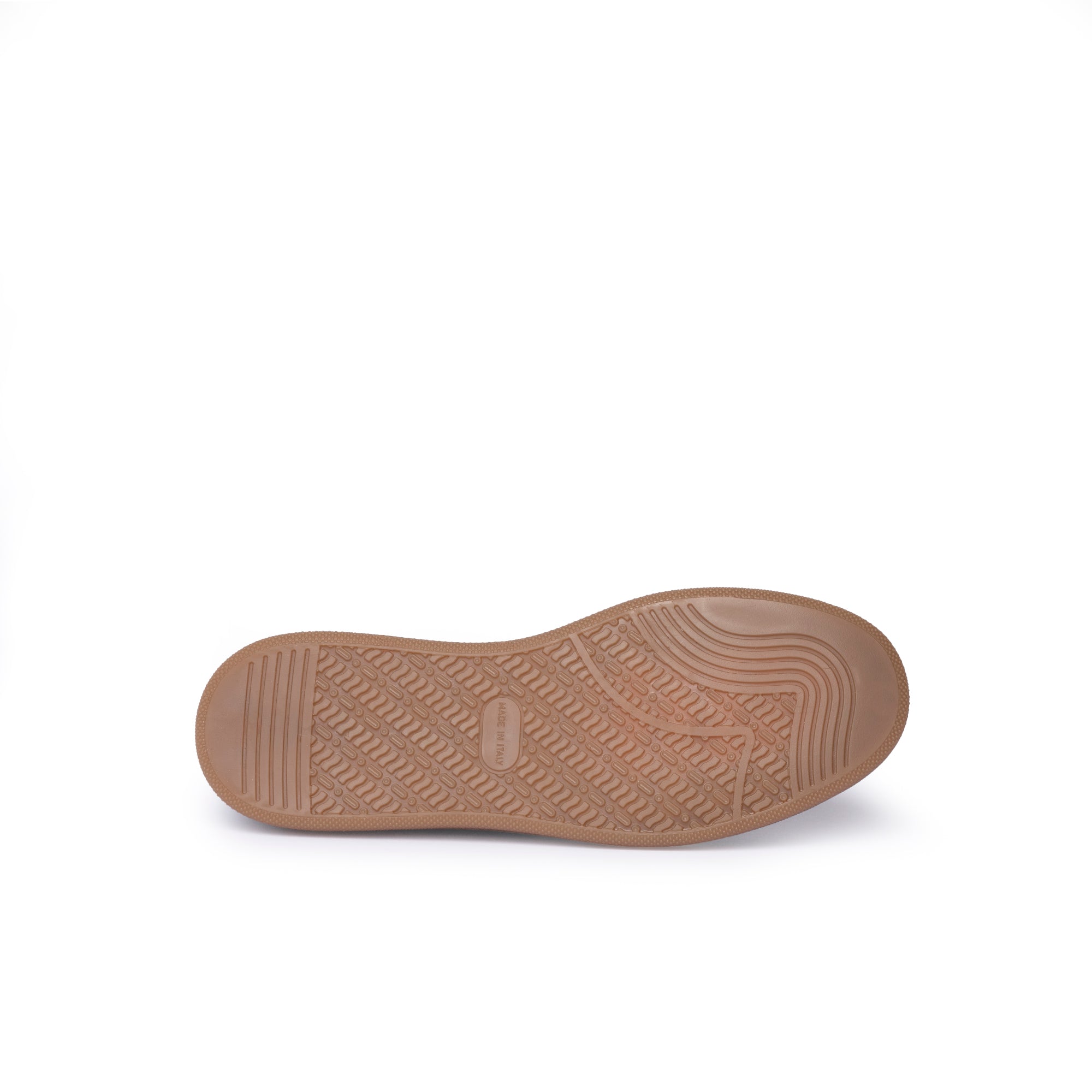 Frank Sneakers fondo ambra uomo in pelle bottolata