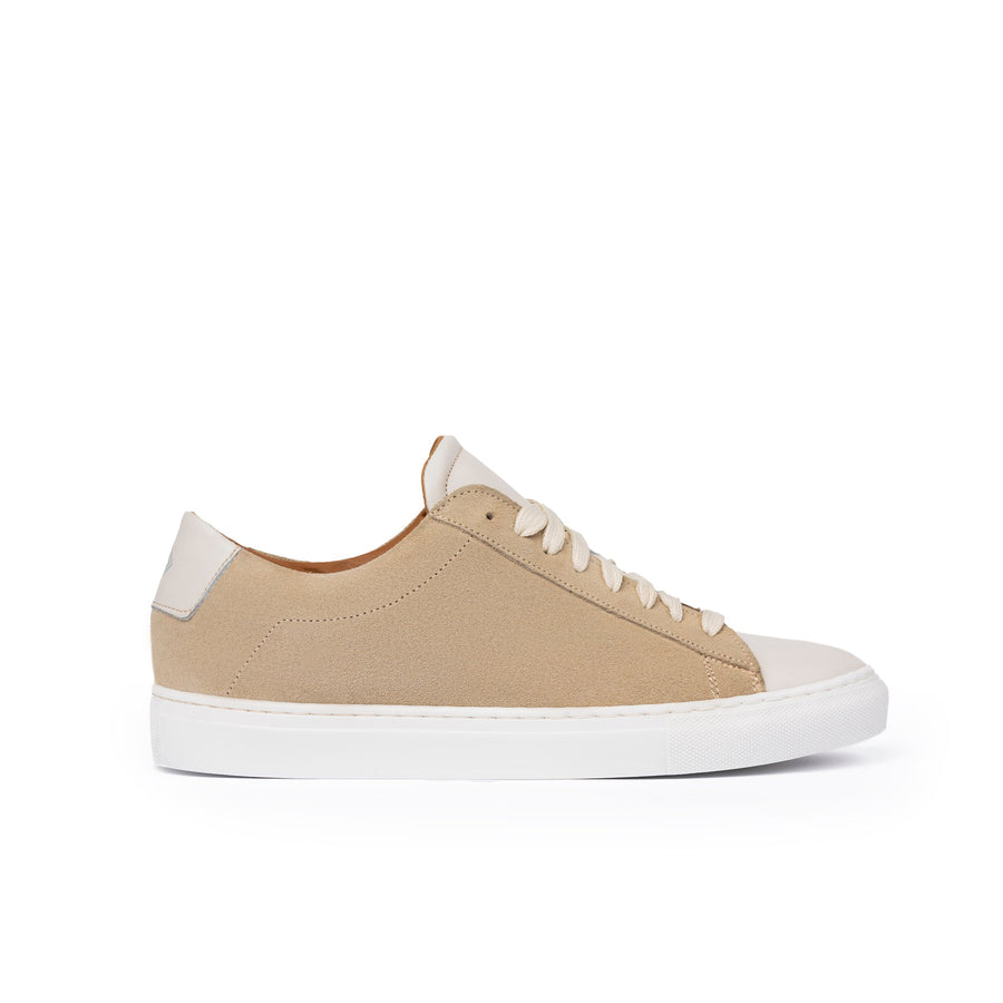 Sneakers Nova uomo in camoscio con inserti in pelle