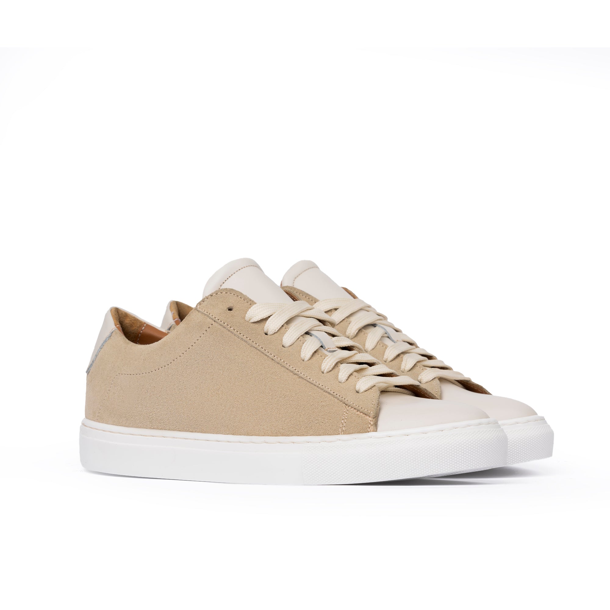 Sneakers Nova uomo in camoscio con inserti in pelle