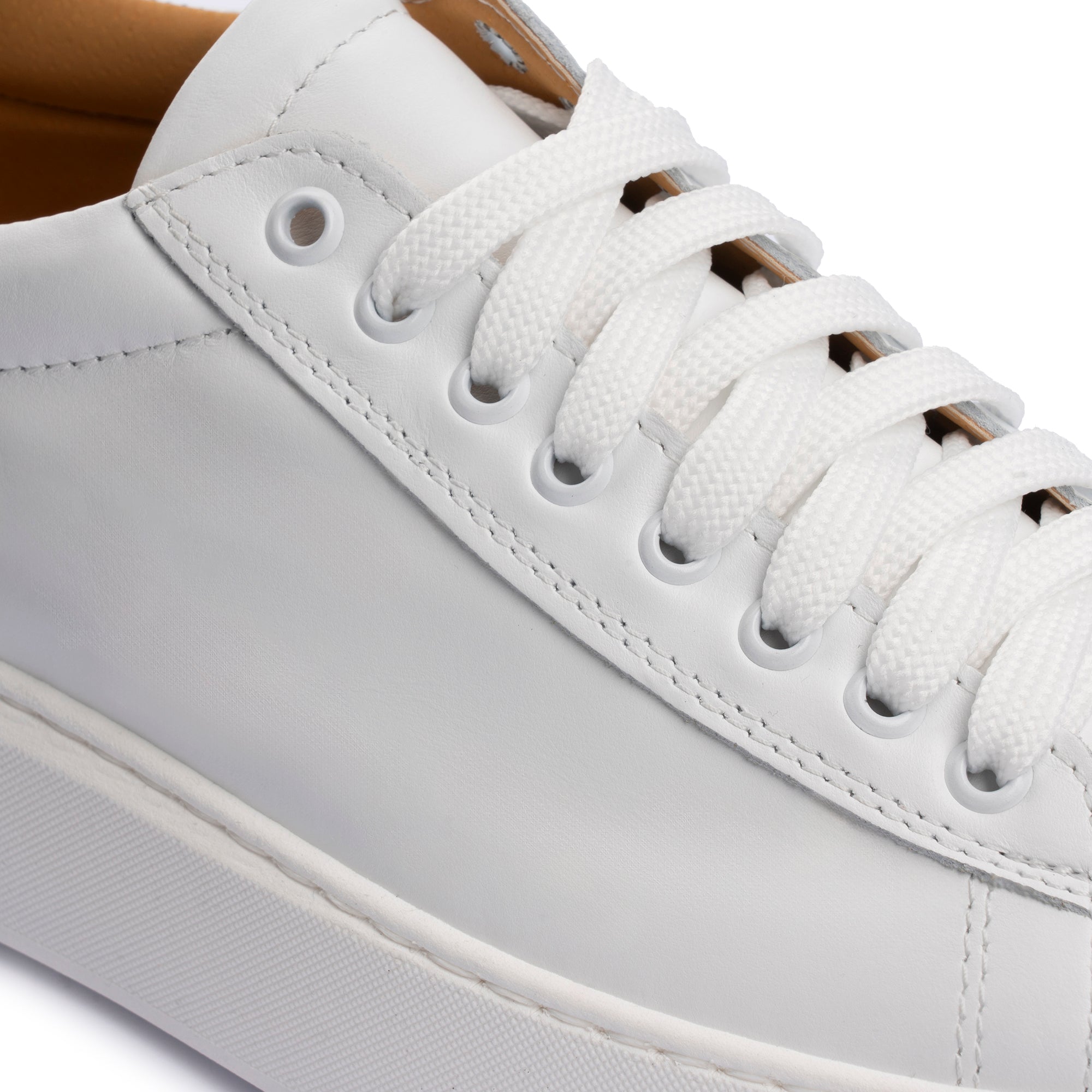 Sneakers basse Uomo Smith in Vera Pelle