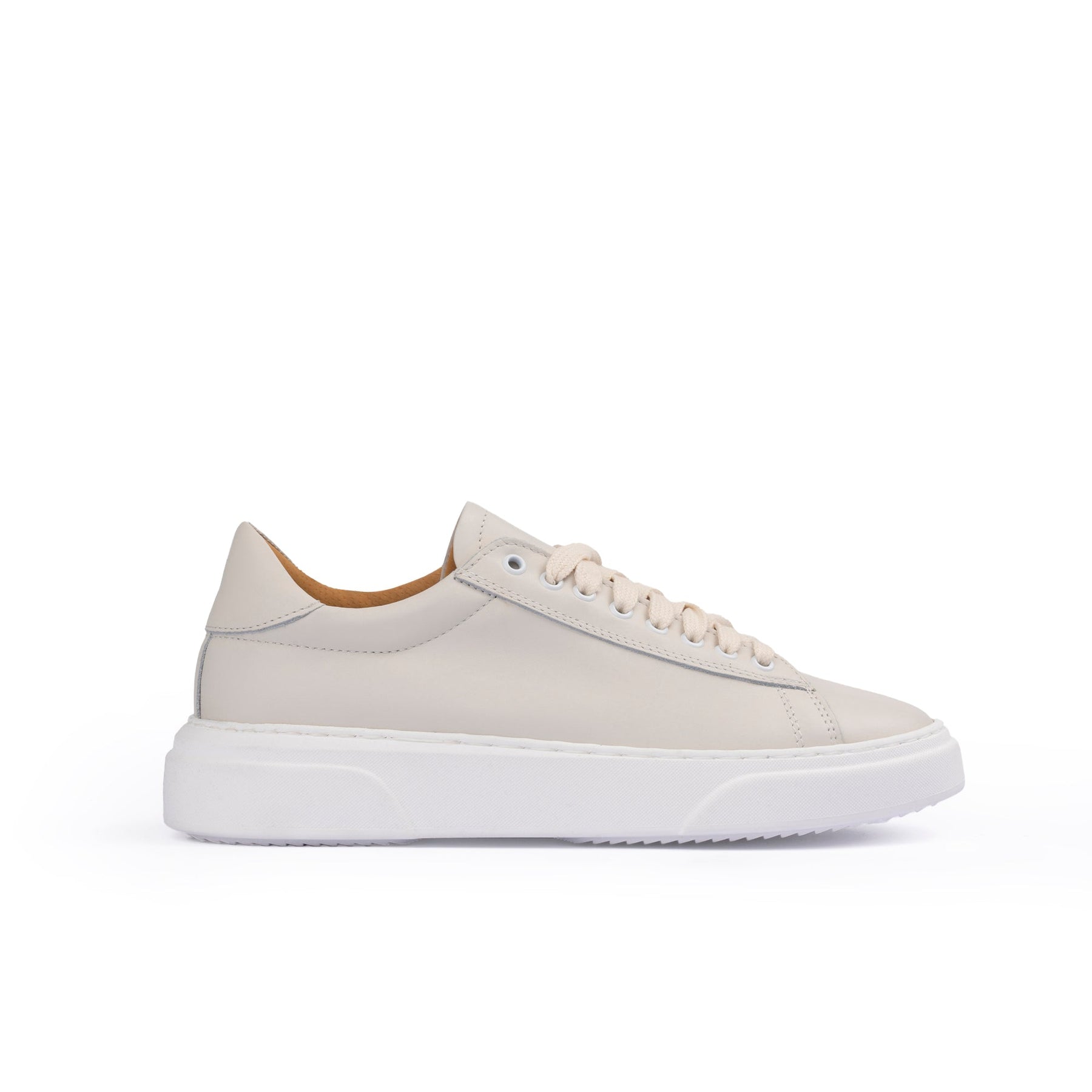 Sneakers basse Uomo Smith in Vera Pelle