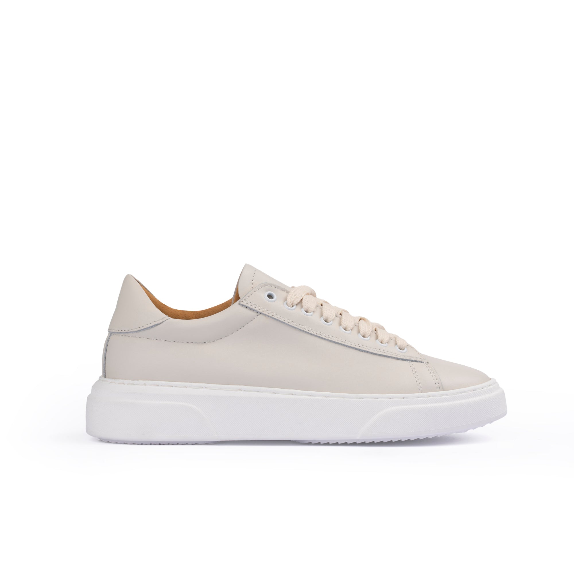 Sneakers basse Uomo Smith in Vera Pelle