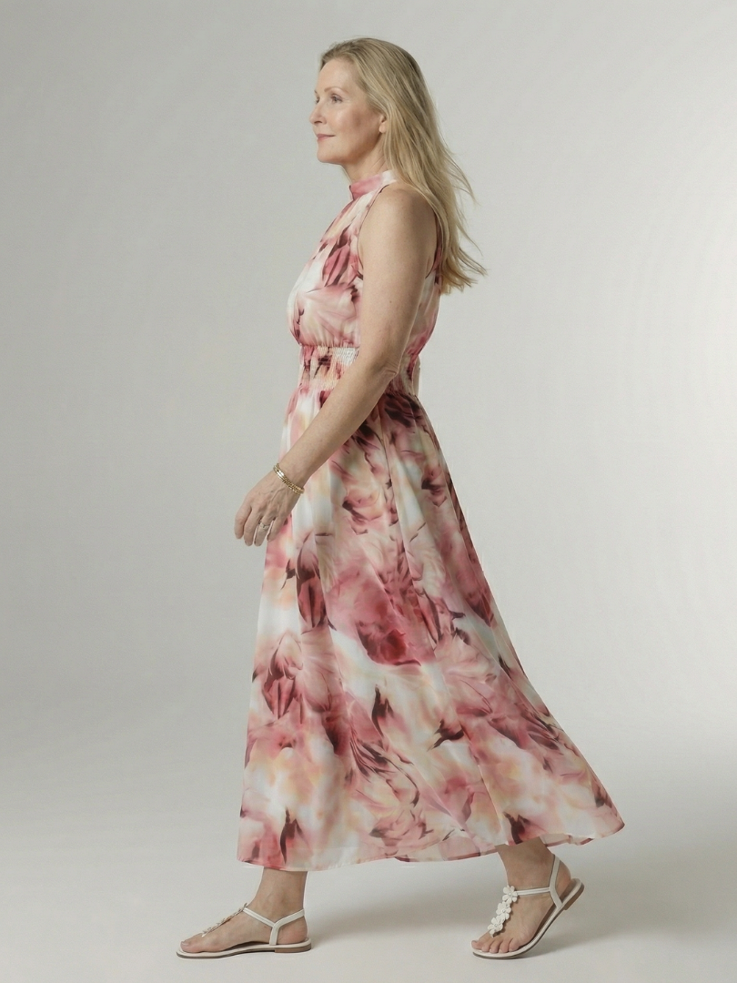 Sylin | Abito Midi con Collo