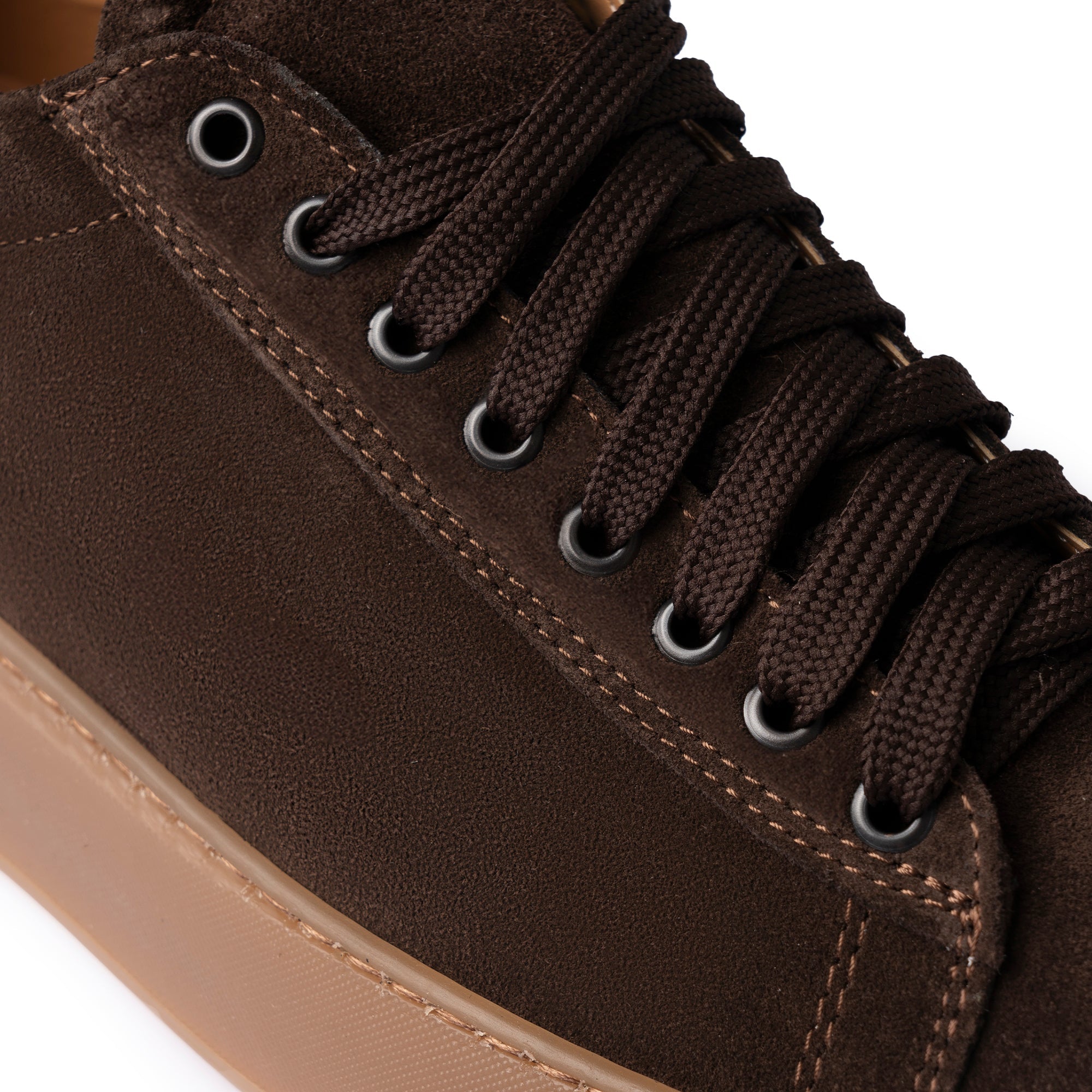 Sneakers basse Uomo in Camoscio Smith