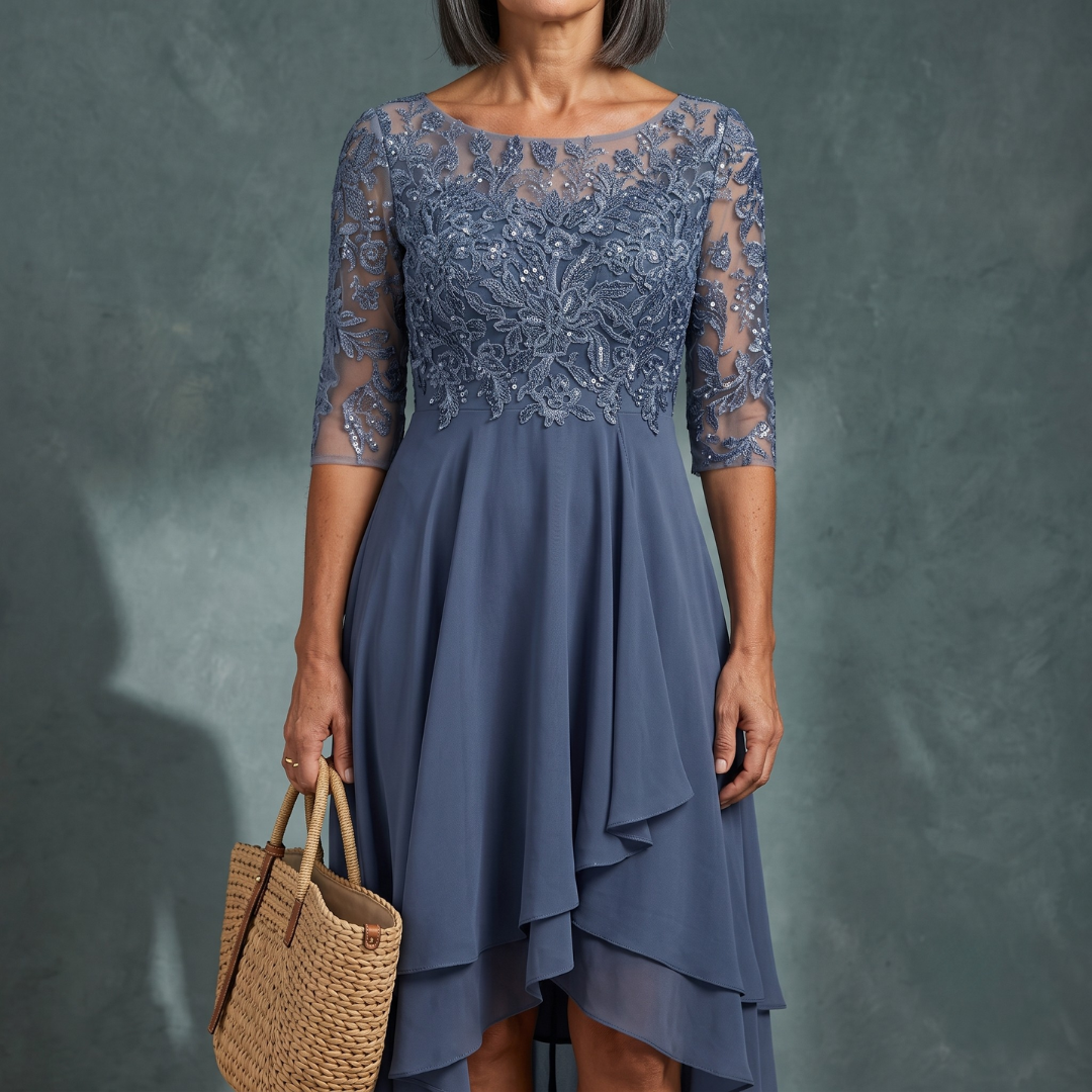 Rhonda | Abito Elegante in Pizzo