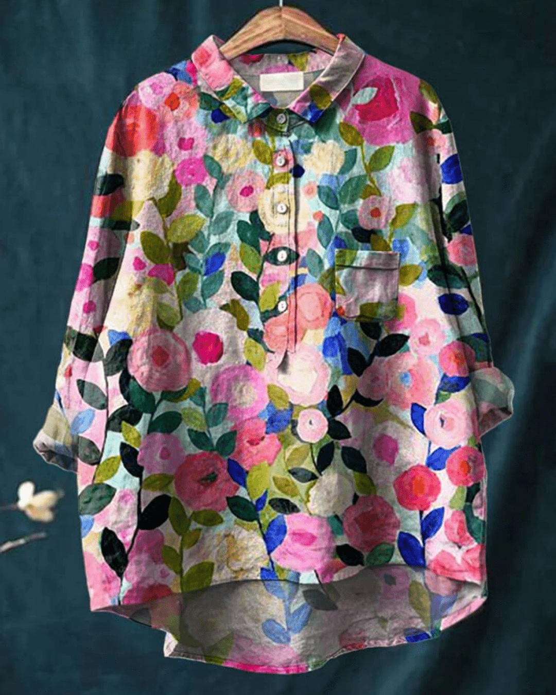 Lila | Blusa floreale elegante