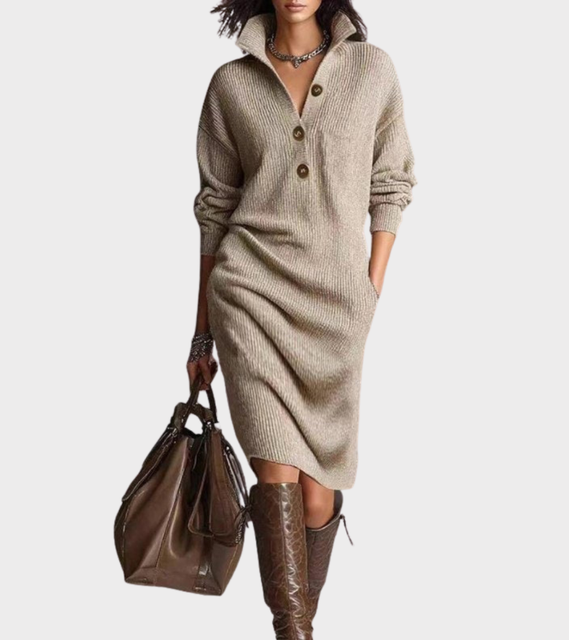 Madalyn™ Abito Elegante e Confortevole in Maglia