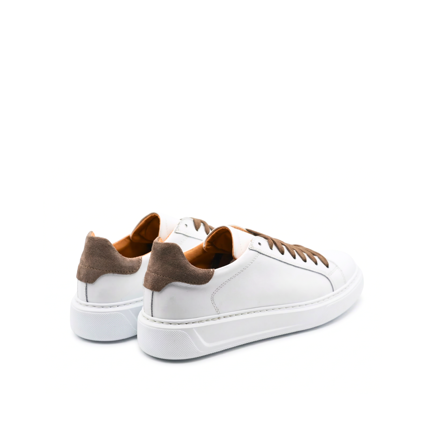 Airon Sneakers Uomo in pelle fondo bianco