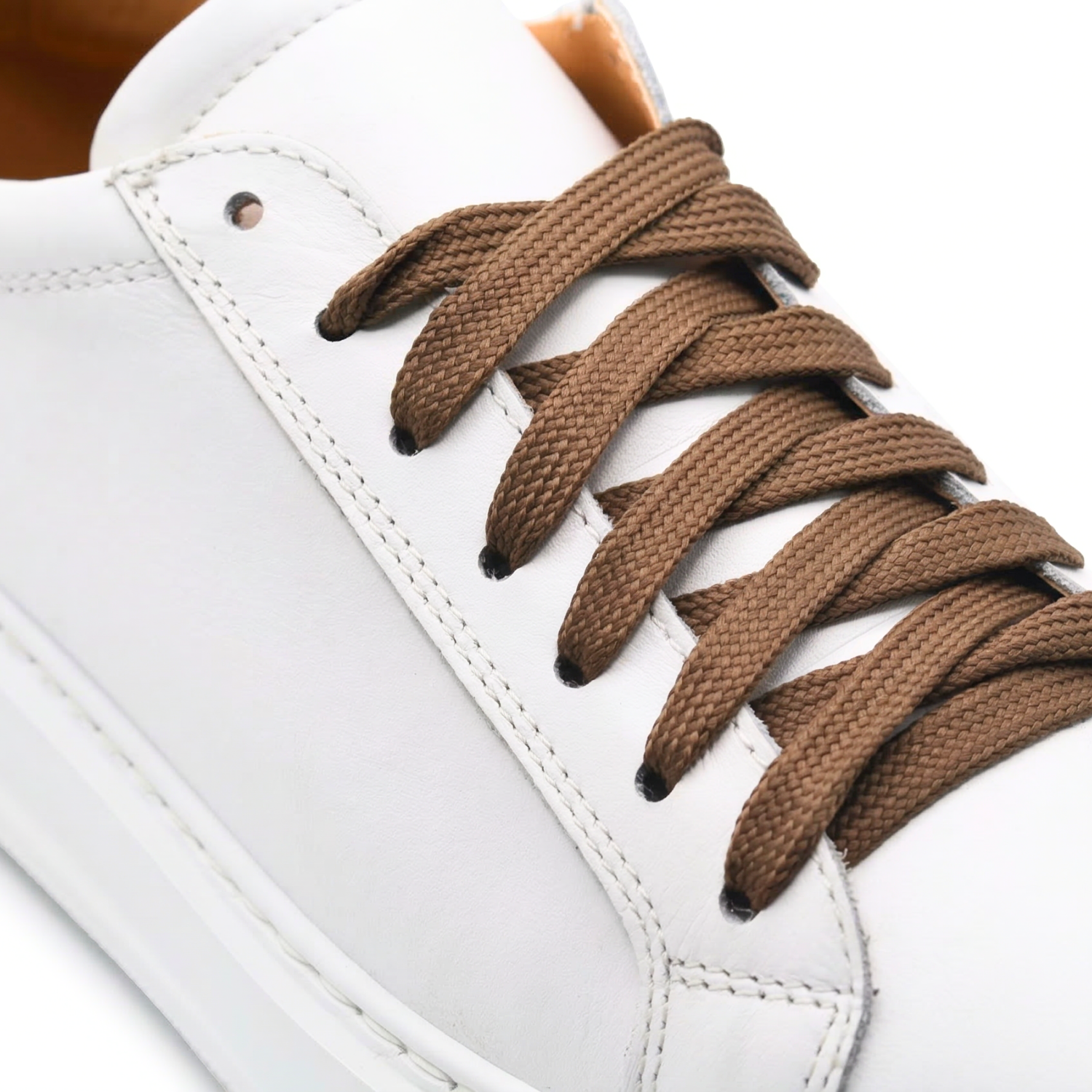 Airon Sneakers Uomo in pelle fondo bianco
