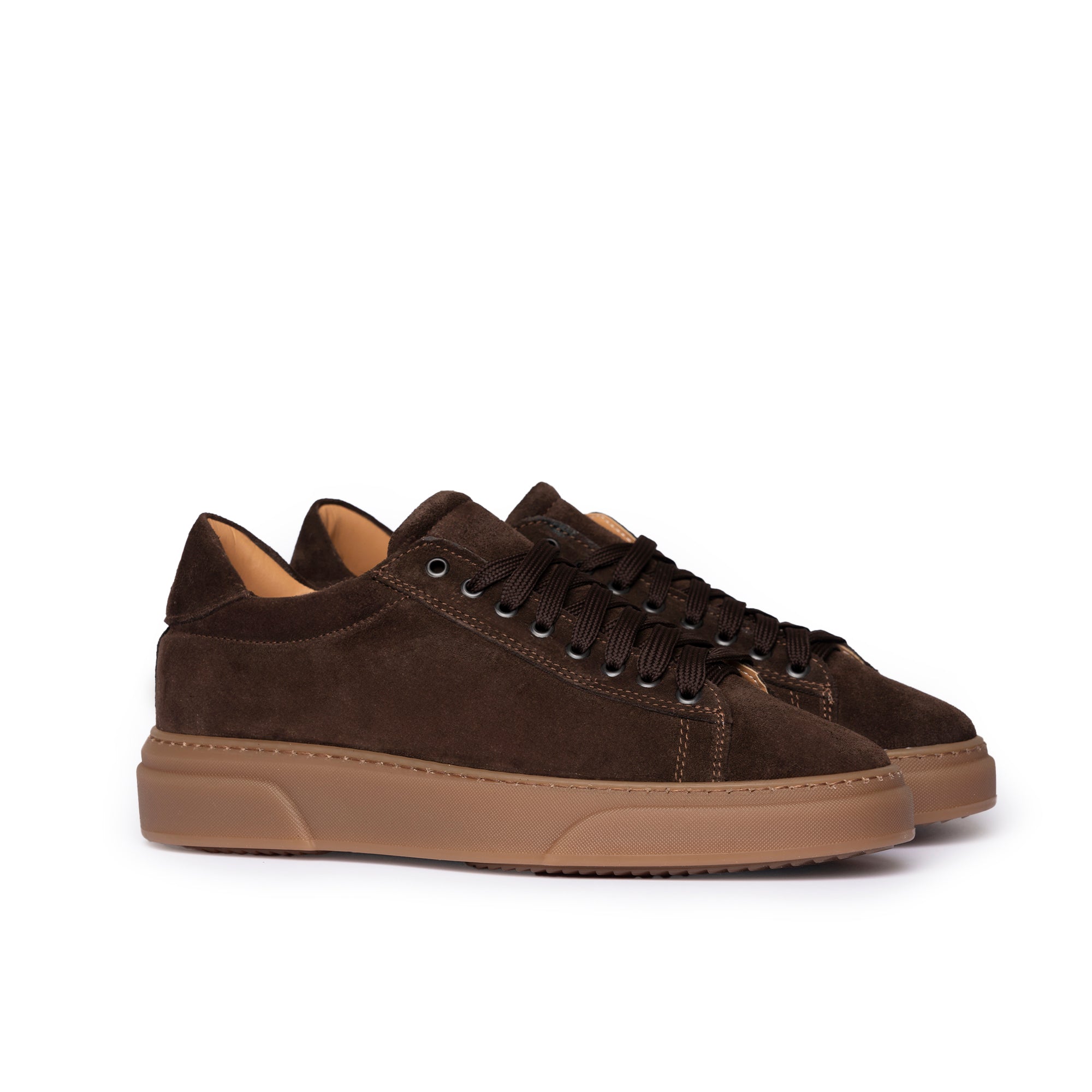 Sneakers basse Uomo in Camoscio Smith