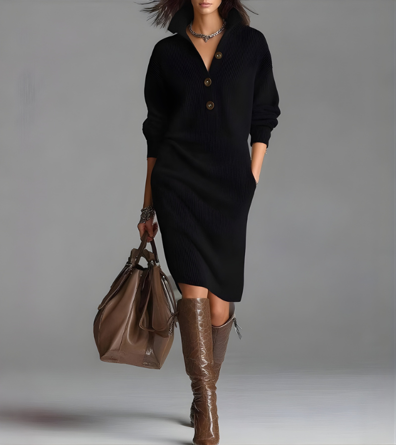 Madalyn™ Abito Elegante e Confortevole in Maglia