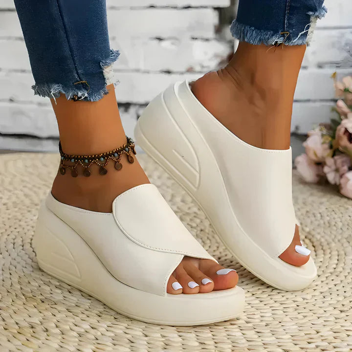 Eliza™ – Sandali Wedge Ortopedici Slip-on