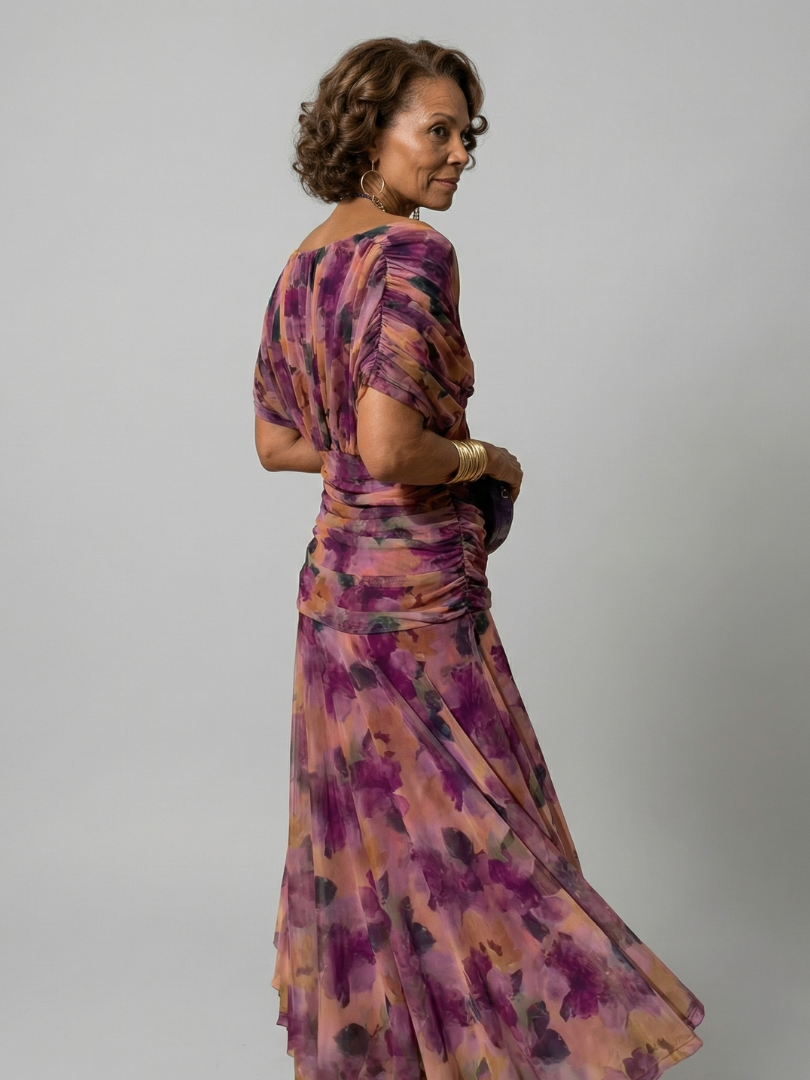 Calen | Abiti Midi Fluttuanti Off-Shoulder