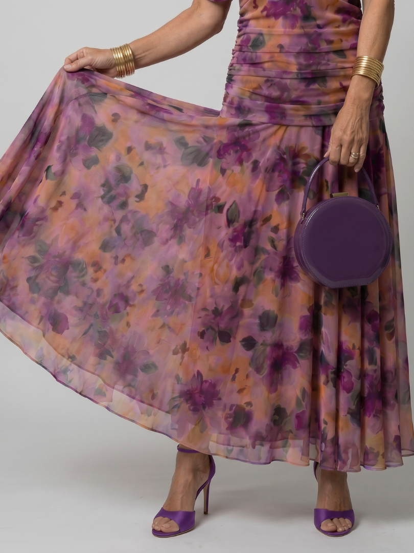 Sophia Milano | Abito midi con spalle scoperte