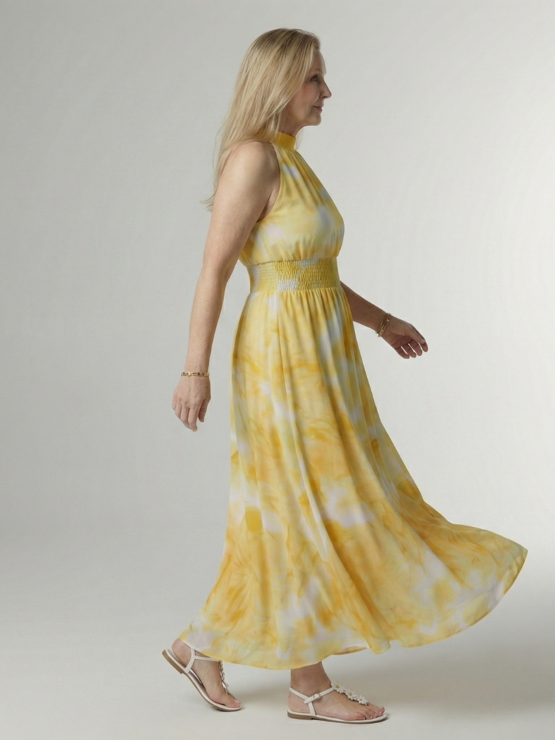 Sylin | Abito Midi con Collo
