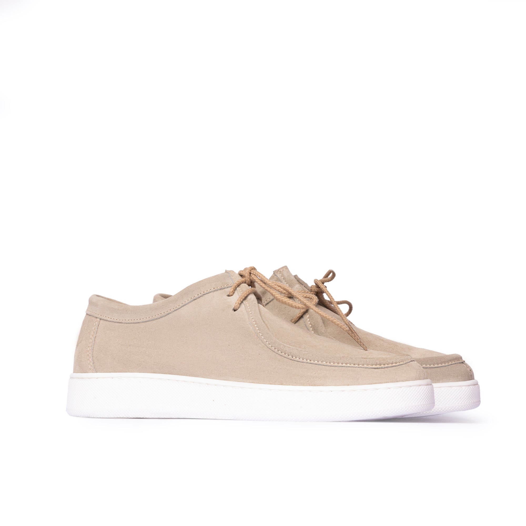 Frank Sneakers Uomo in Morbido Camoscio