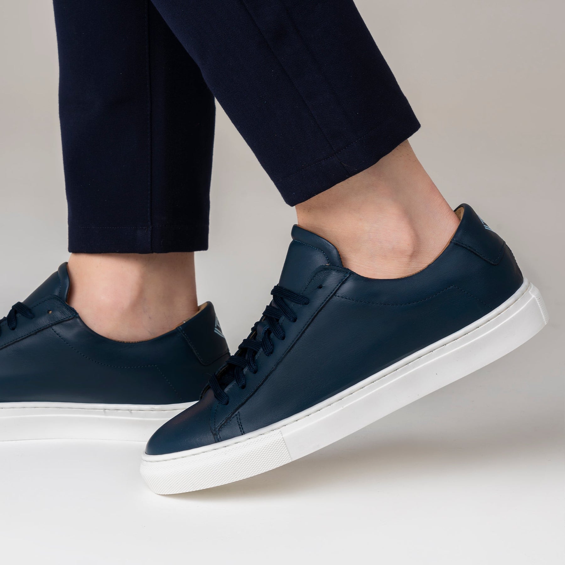 Nova sneakers in vera pelle uomo
