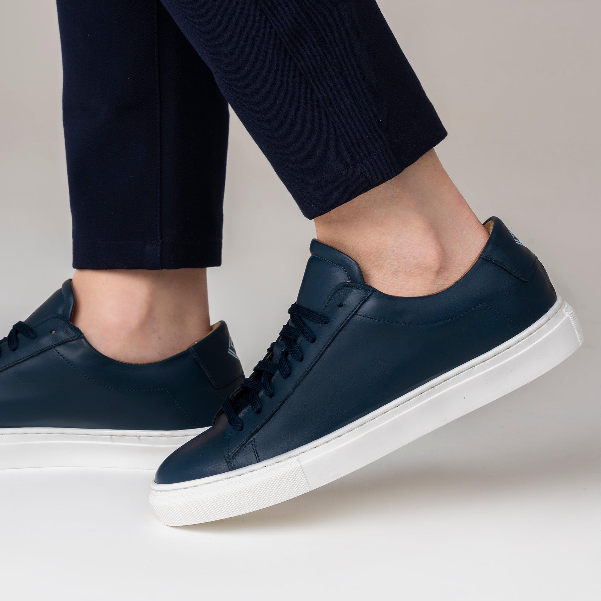 Nova sneakers in vera pelle uomo