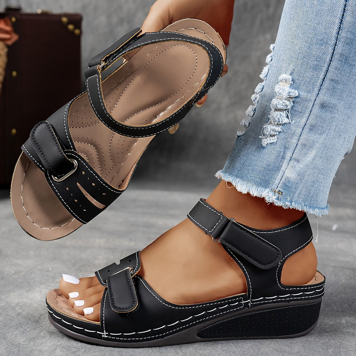 ELIANA ORTHOSTYLE | Sandali Estivi Ortopedici con Comfort Totale ed Eleganza Quotidiana