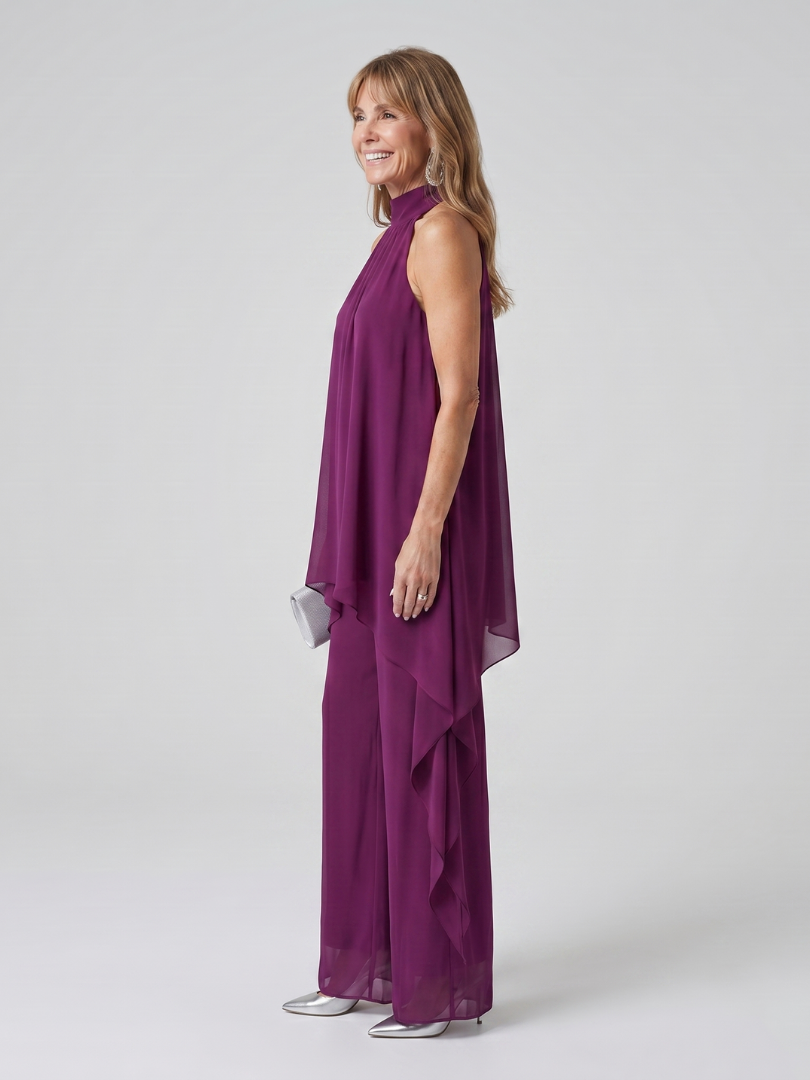 Bearim | Set Tunica Asimmetrica con Collo Halter