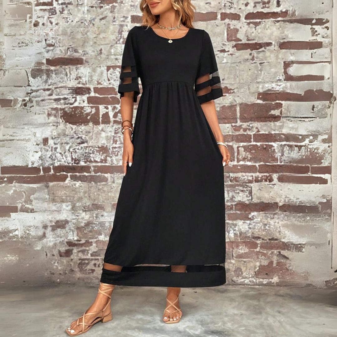 Aubrey™ | Abito Midi Flattering che Appiattisce la Pancia