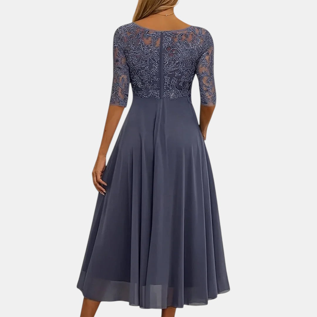 Rhonda | Abito Elegante in Pizzo