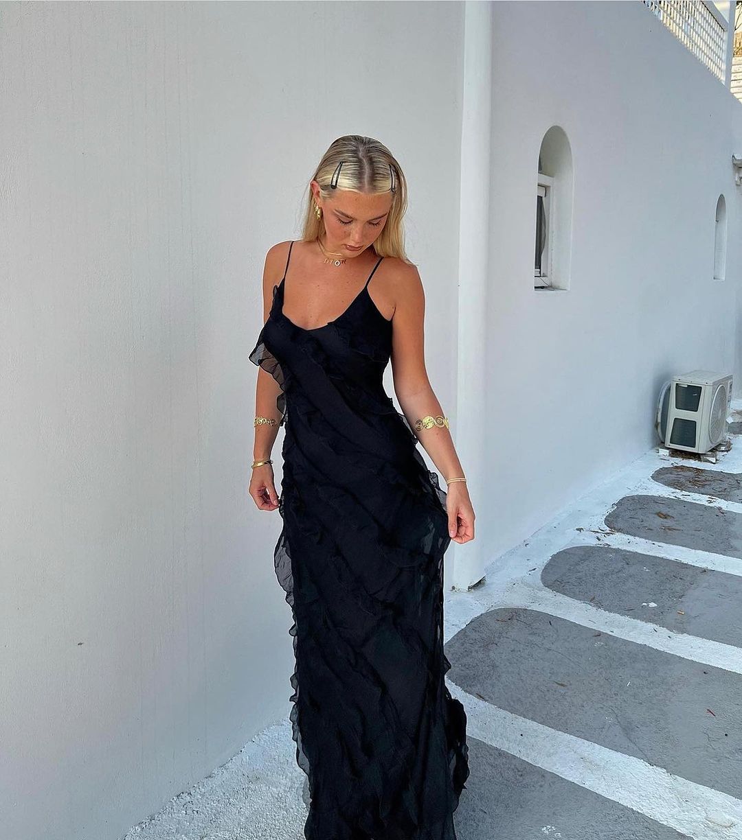Eila™ | Ruffled Maxi Dress