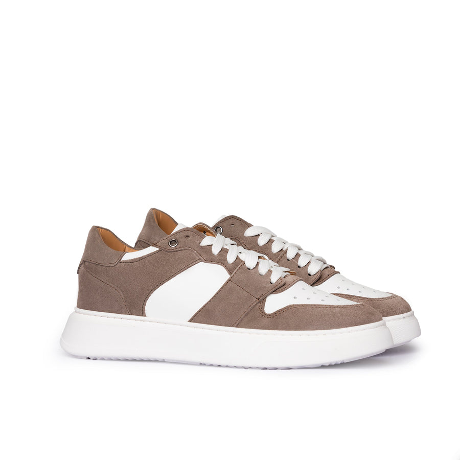 Koda sneakers basse uomo in morbido camoscio