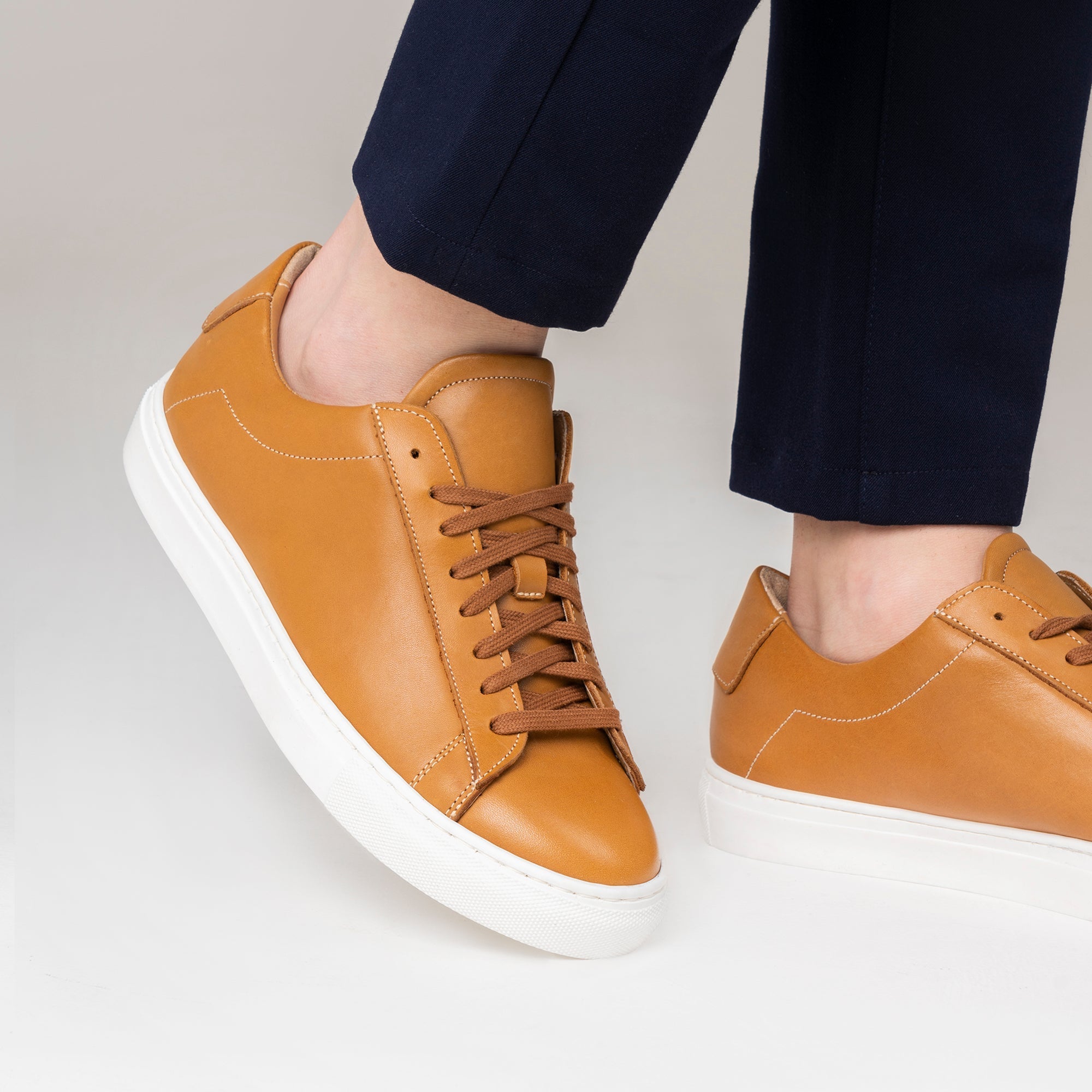 Nova sneakers in vera pelle uomo