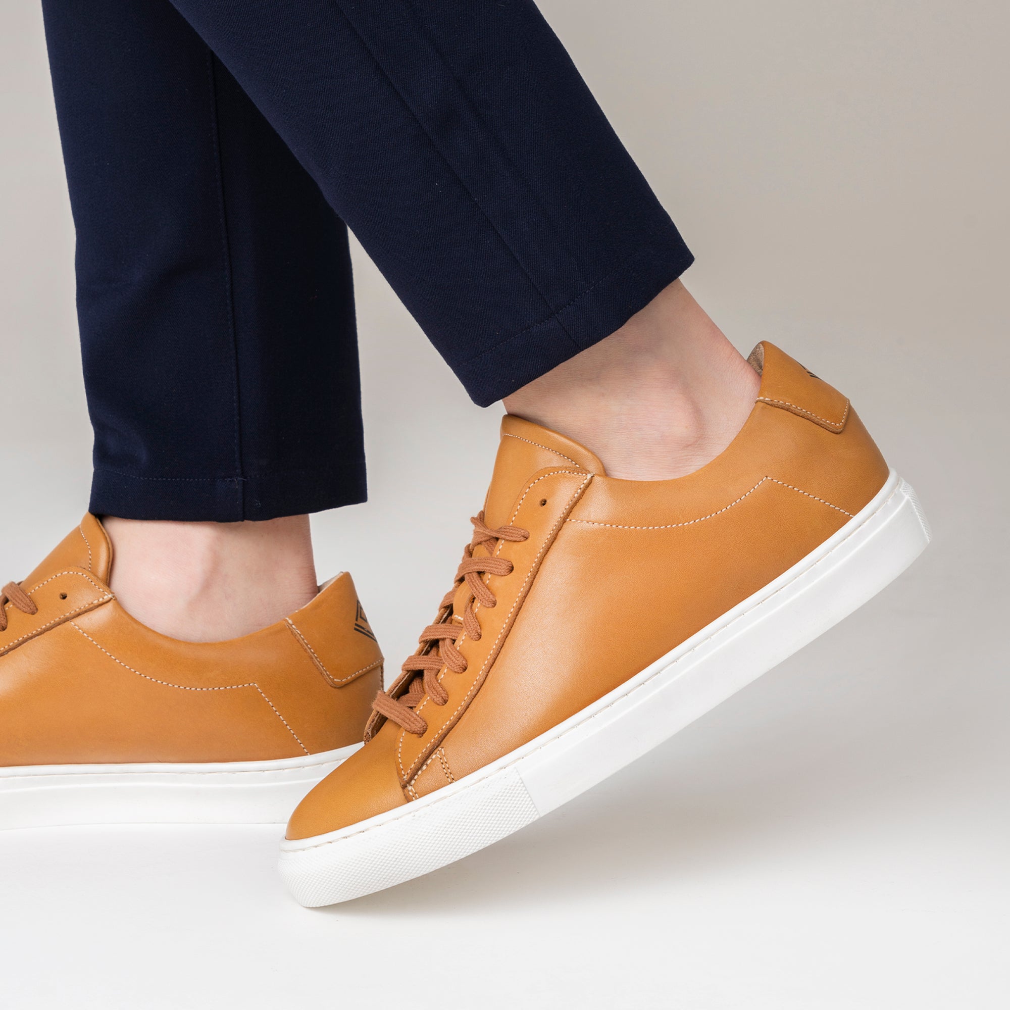 Nova sneakers in vera pelle uomo