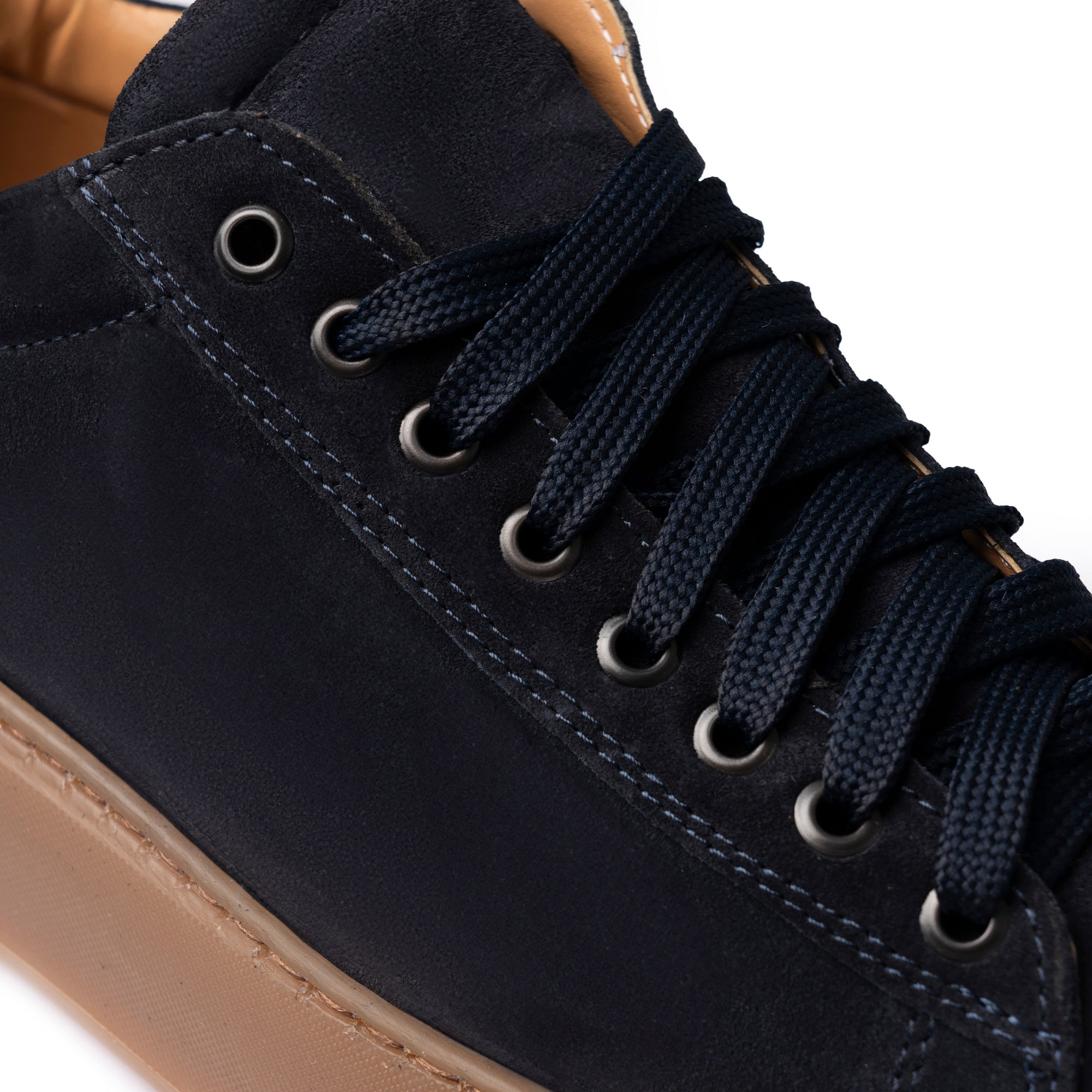 Sneakers basse Uomo in Camoscio Smith