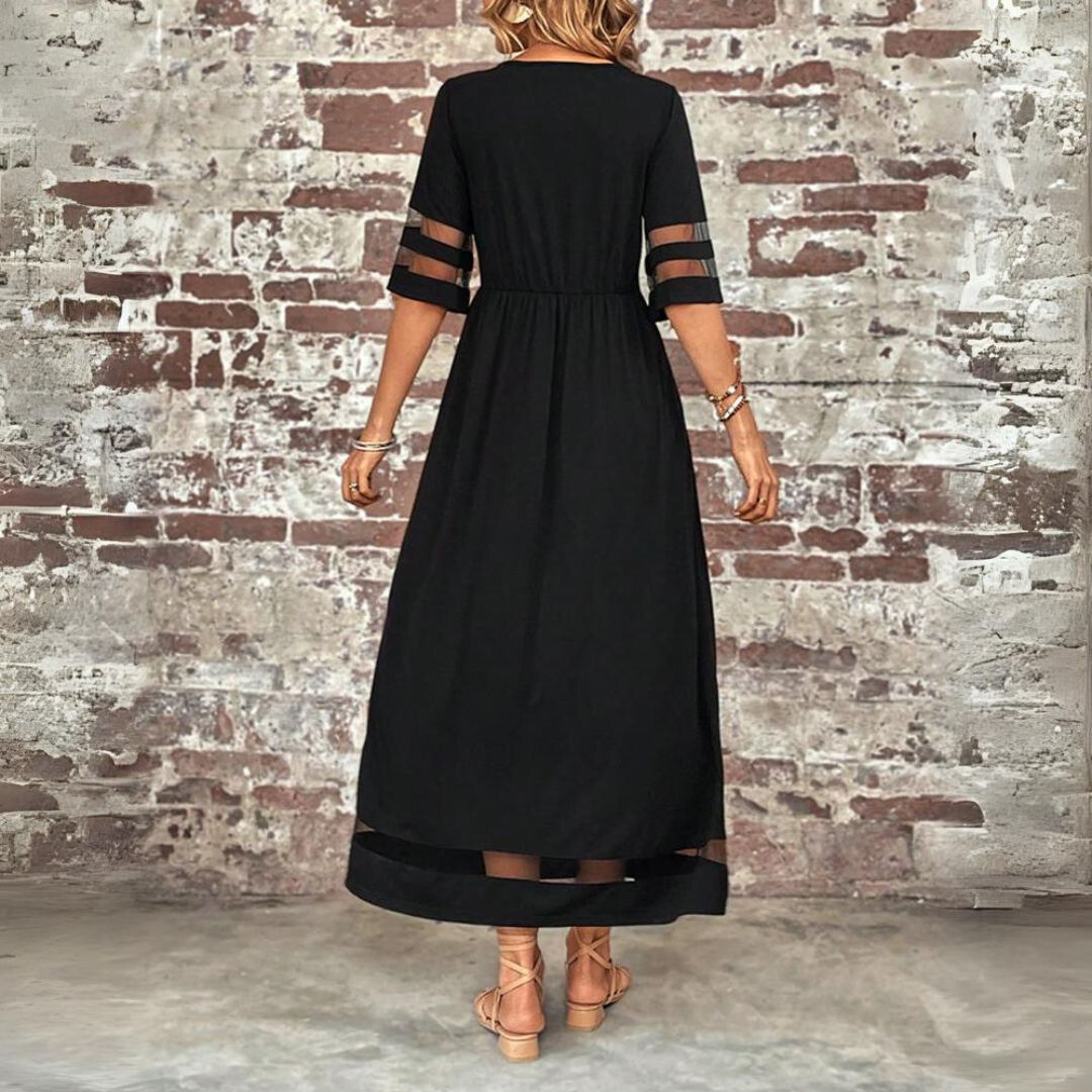 Aubrey™ | Abito Midi Flattering che Appiattisce la Pancia