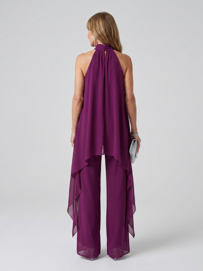 Bearim | Set Tunica Asimmetrica con Collo Halter