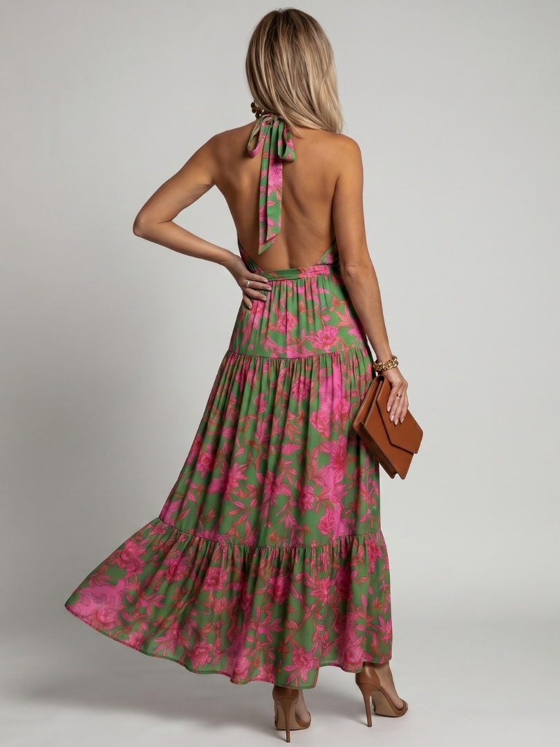 Rowen | Abito Midi con Scollo
