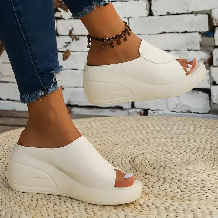 Eliza™ – Sandali Wedge Ortopedici Slip-on