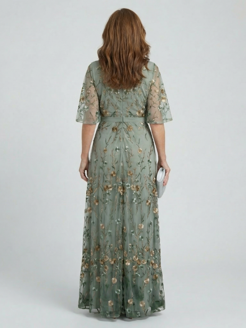 Selora - Abito Maxi Flow con Scollo Halter