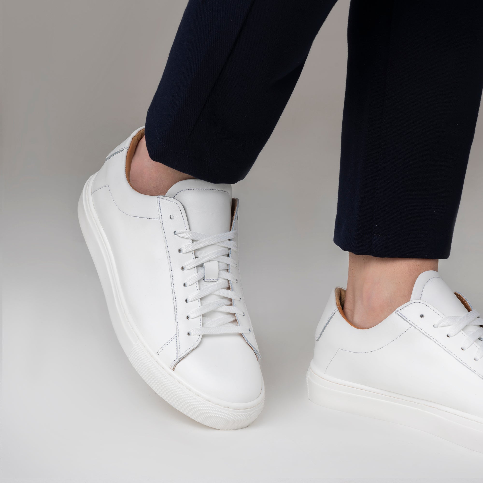 Nova sneakers in vera pelle uomo