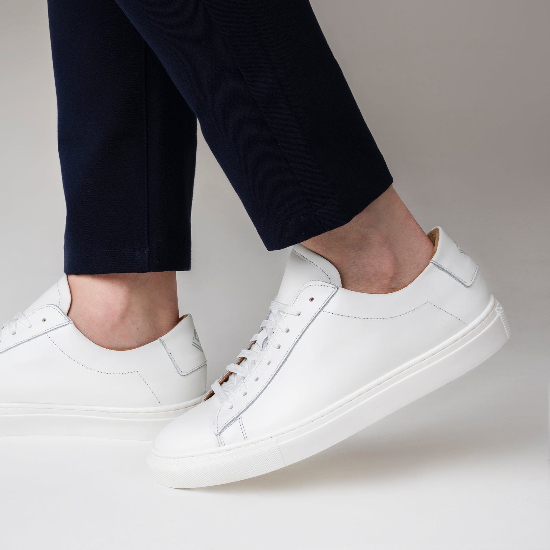 Nova sneakers in vera pelle uomo