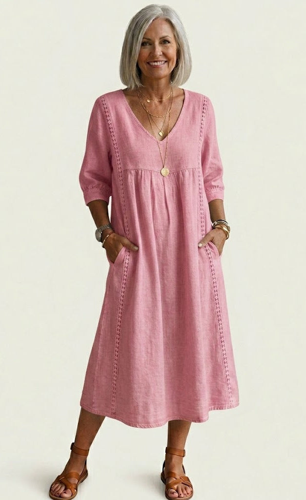 Abito Maxi A Linea Eleganza Juliette I