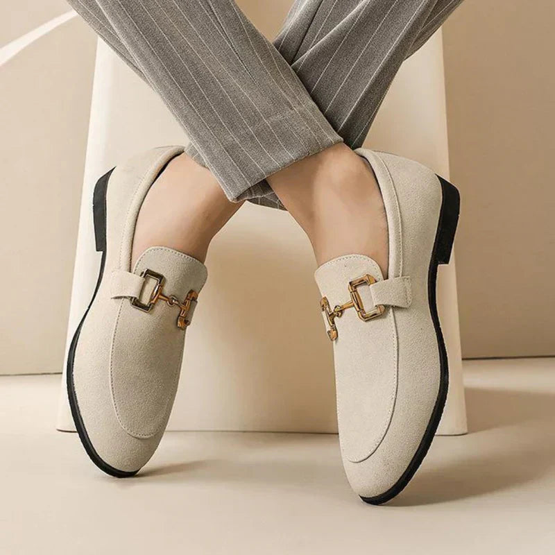 Enzo | Scarpe di lusso in camoscio