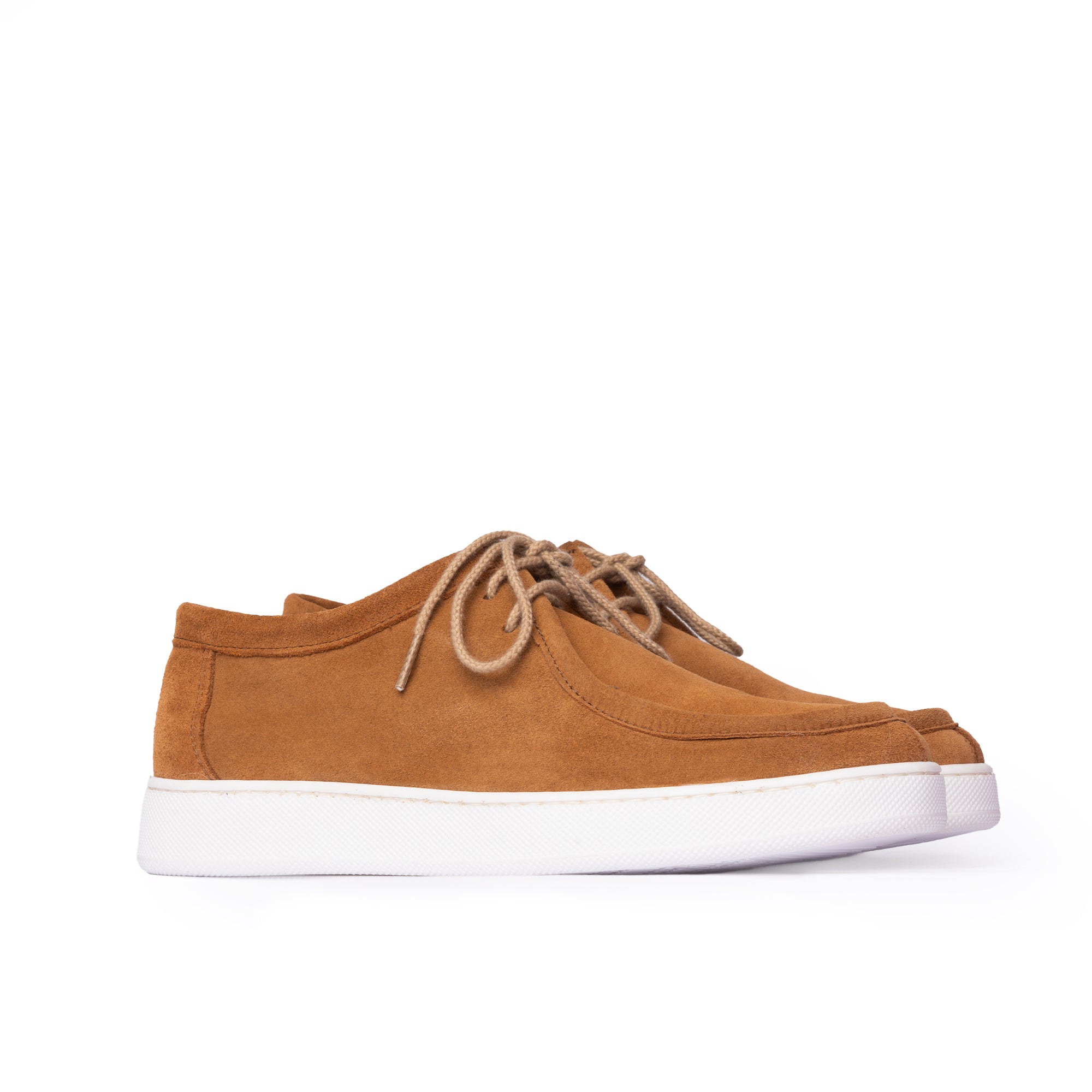 Frank Sneakers Uomo in Morbido Camoscio