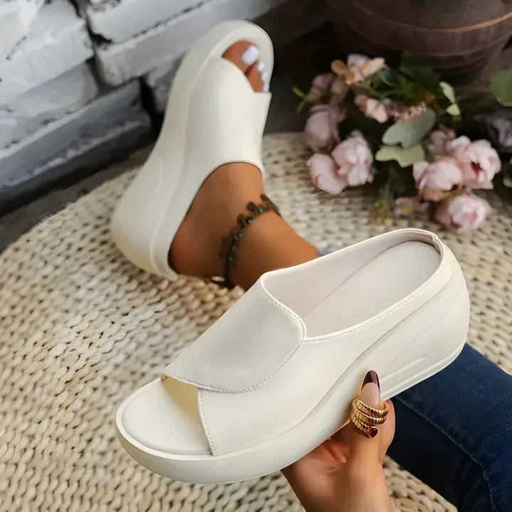 Eliza™ – Sandali Wedge Ortopedici Slip-on