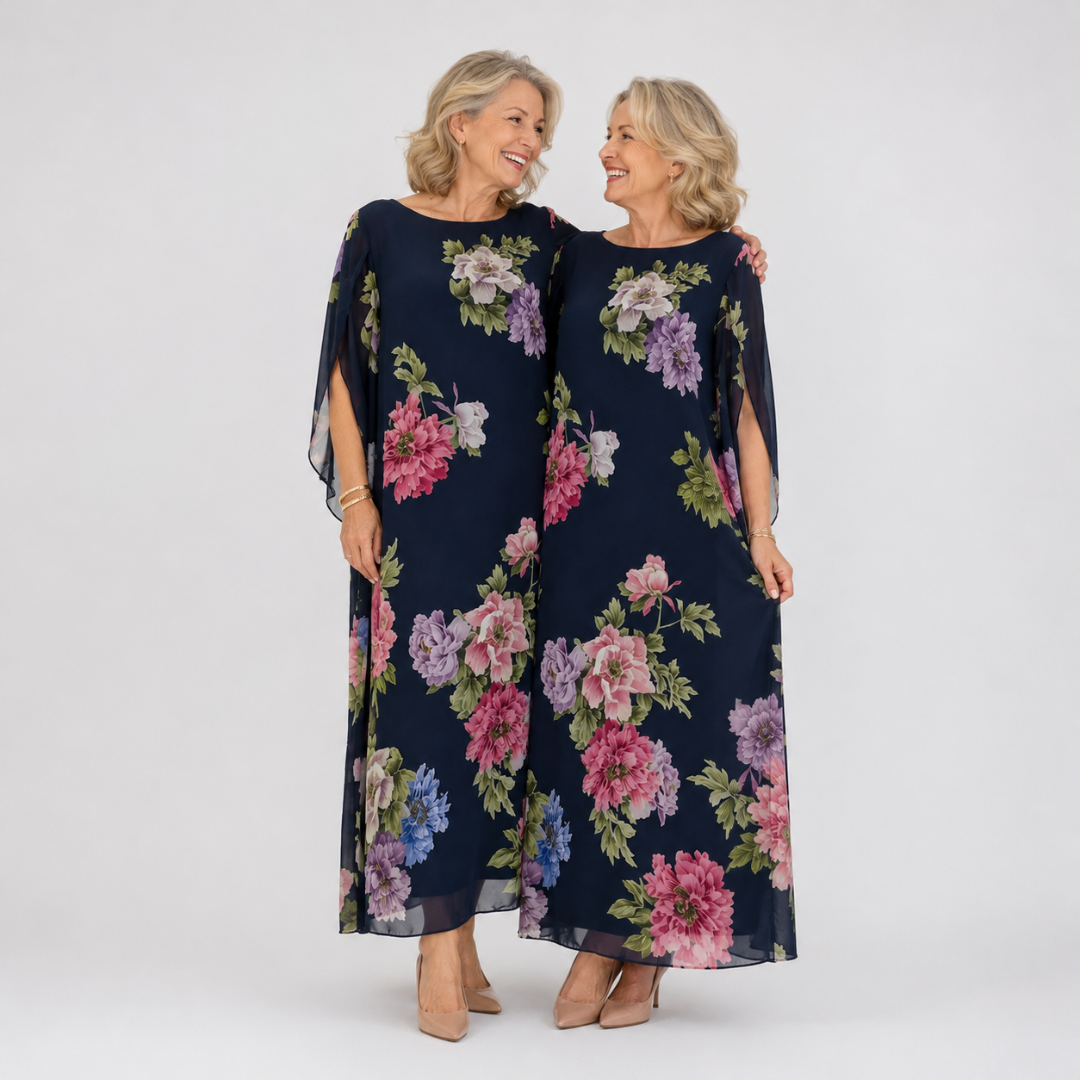 Elowen™ | Maxi Dress Midnight Bloom