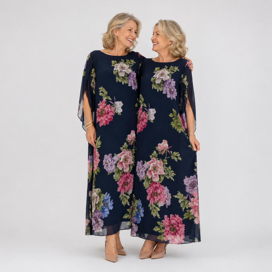 Elowen™ | Maxi Dress Midnight Bloom
