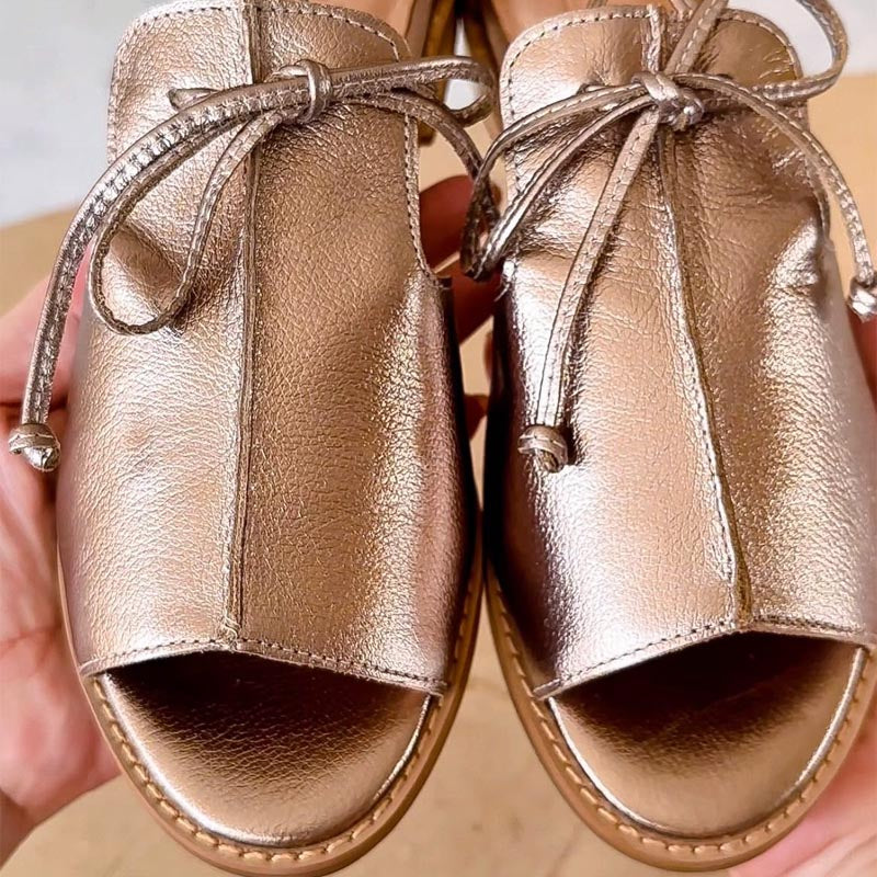 LILLIANA – SANDALI IN PELLE CON CINTURINO