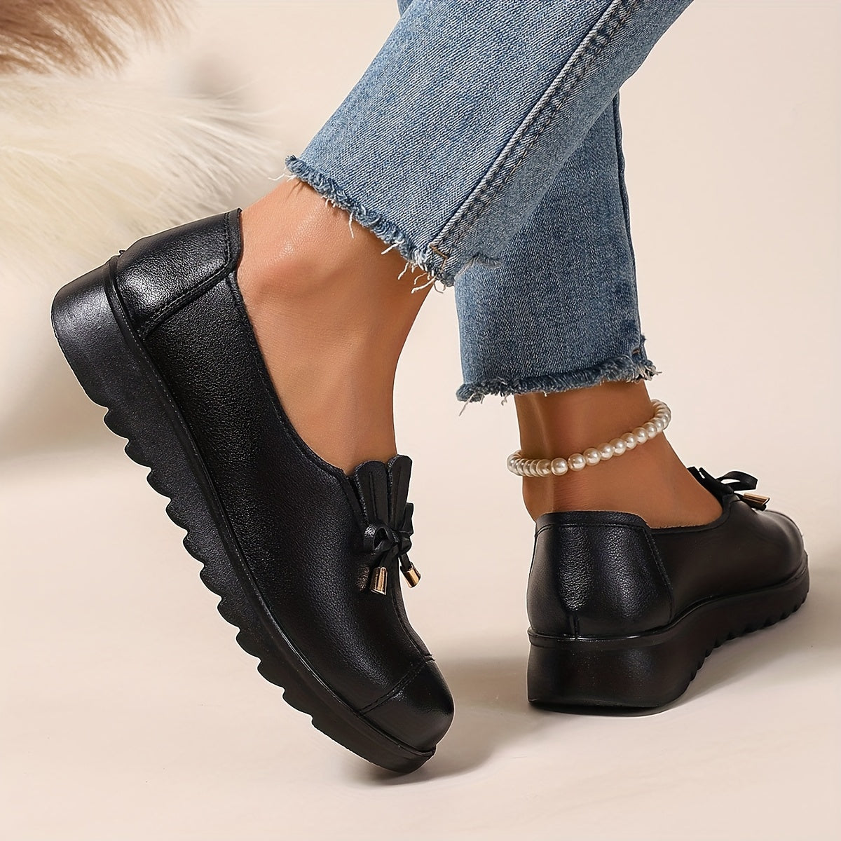Rosalie | Orthopaedic Bow Loafers