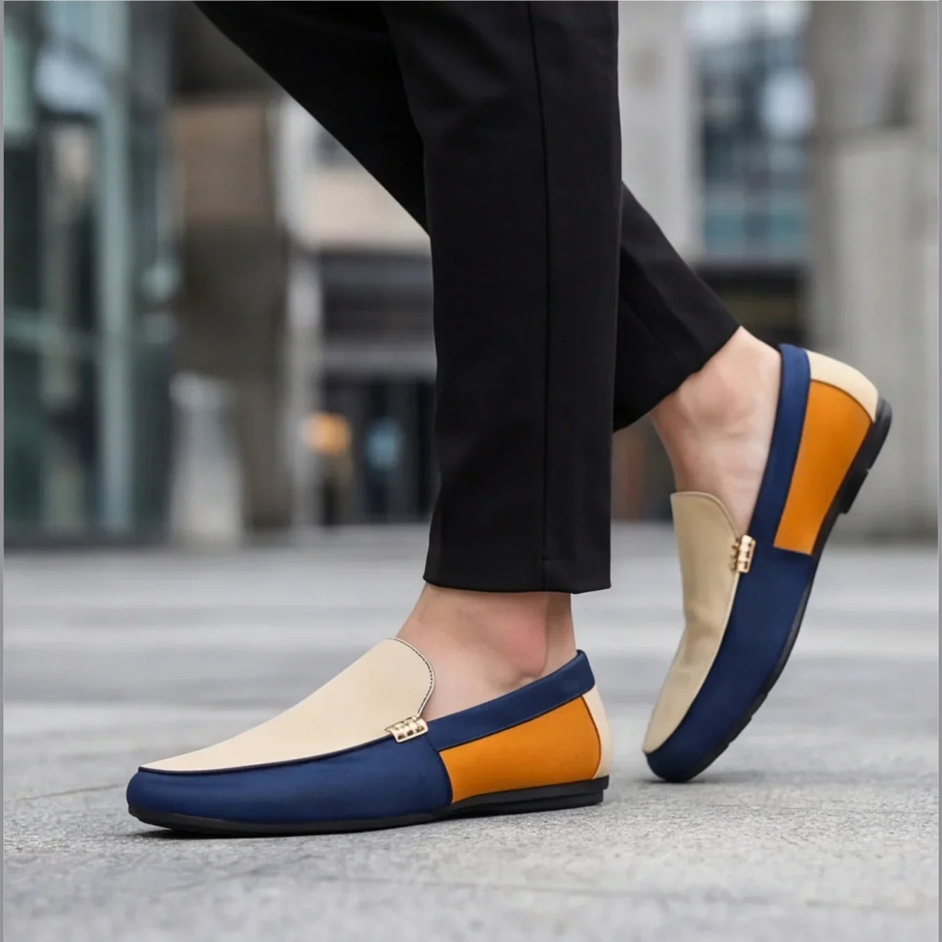 Adriano | Loafer Canvas Uomo