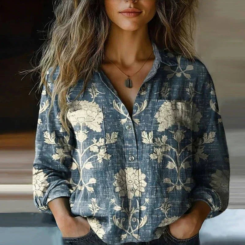 Valentina | Blusa vintage elegante