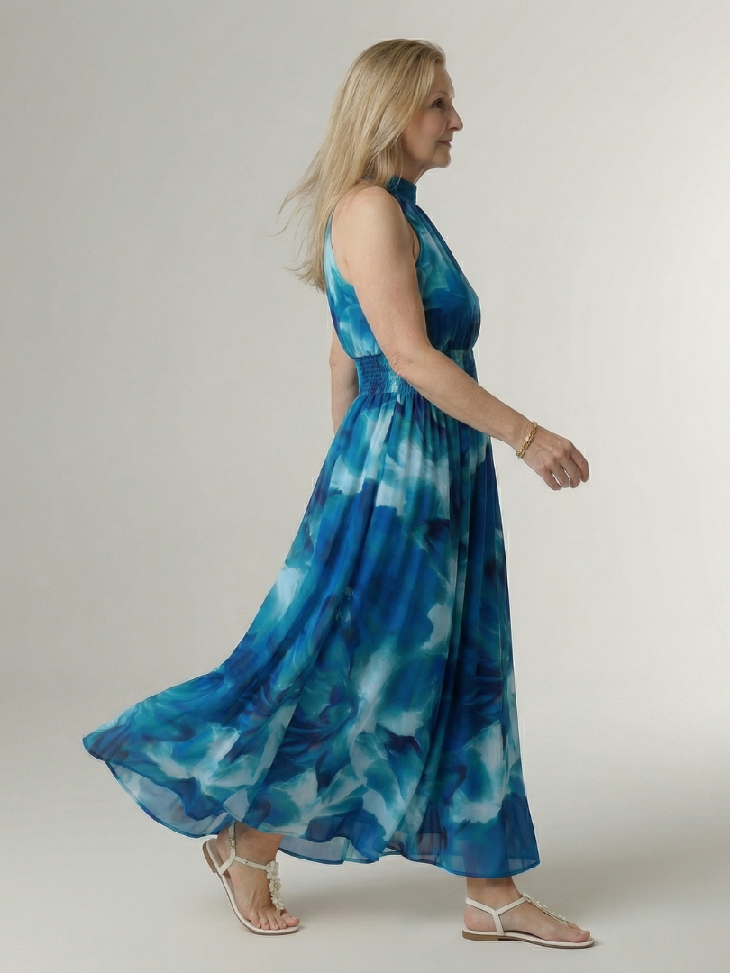 Sylin | Abito Midi con Collo